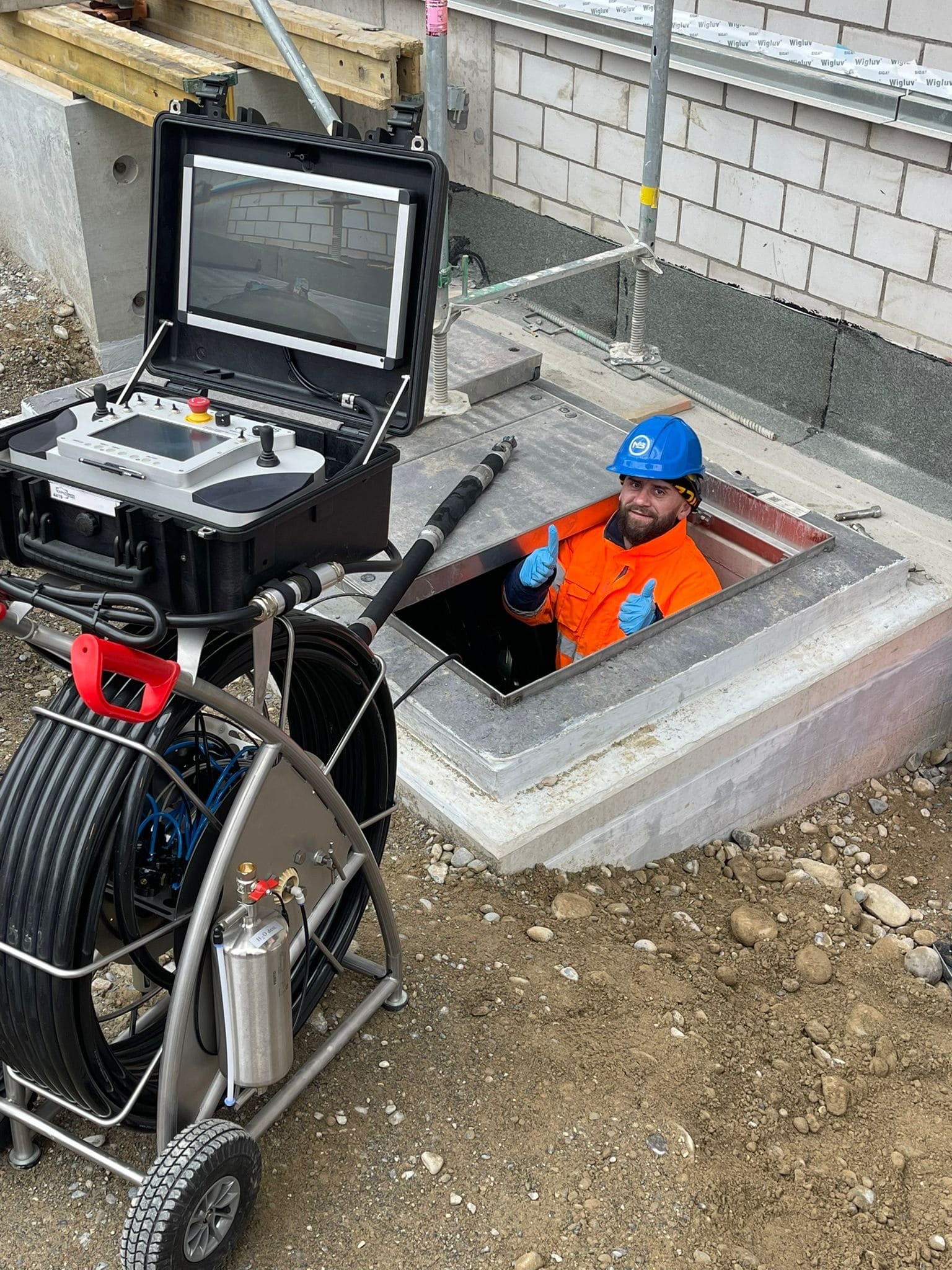 Moderne Kanaltechnik-Ausrüstung in Zürich